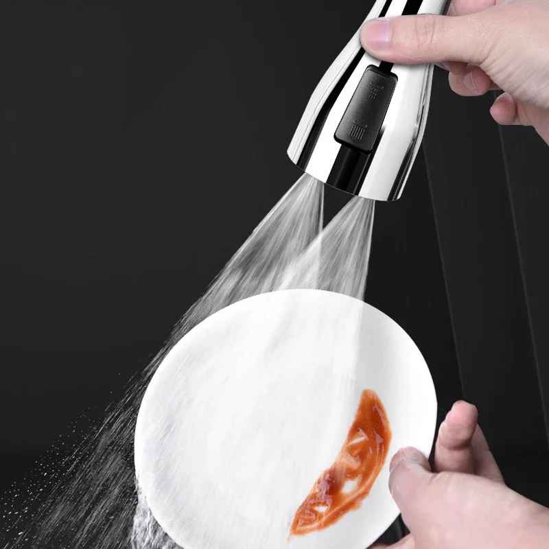 Kitchen faucet universal splash-proof extender universal sink adapter