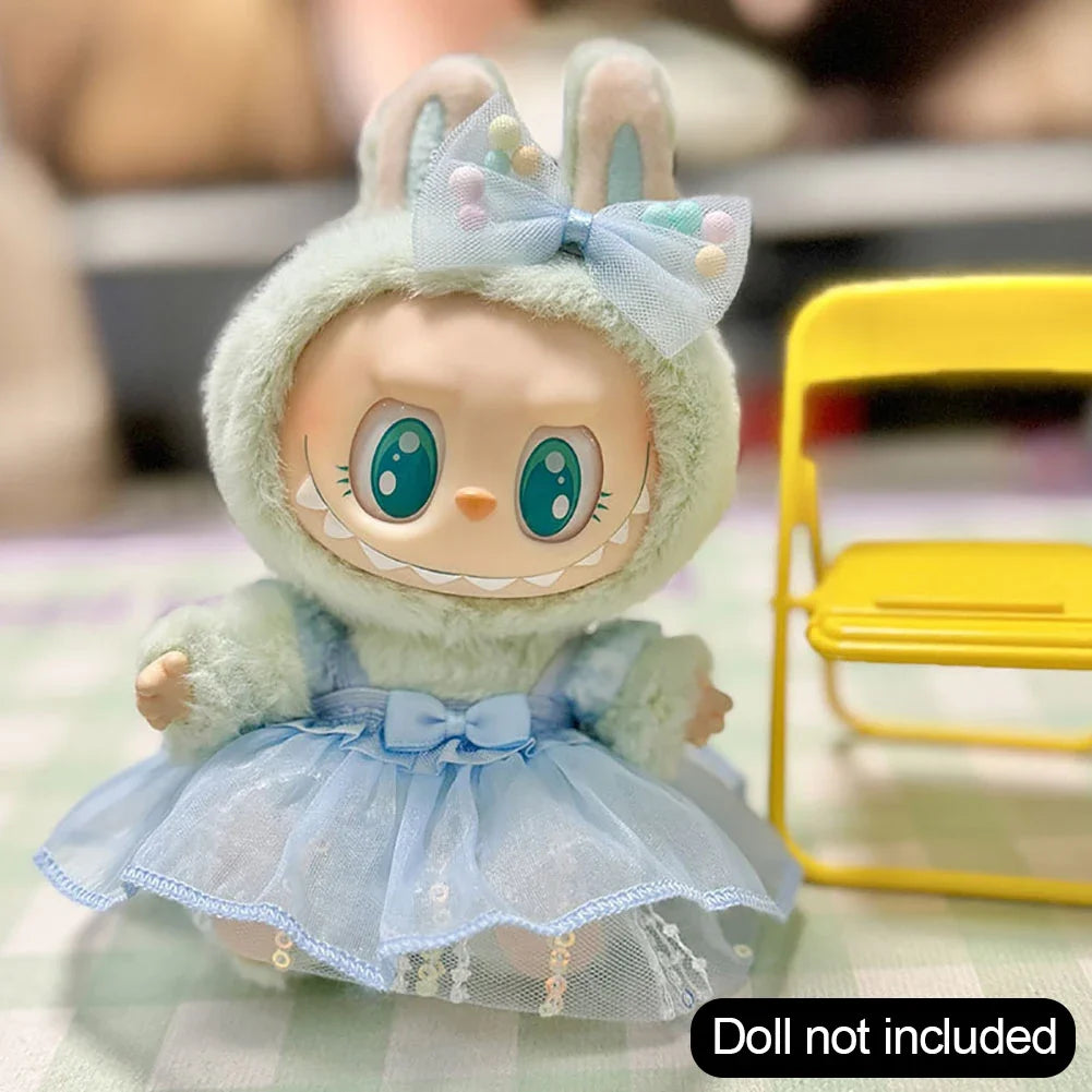 Multicolor Labubu Doll - 1 Pc for Creative Play