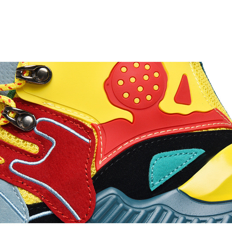 High-top street shooting student shoes men's trendy shoes