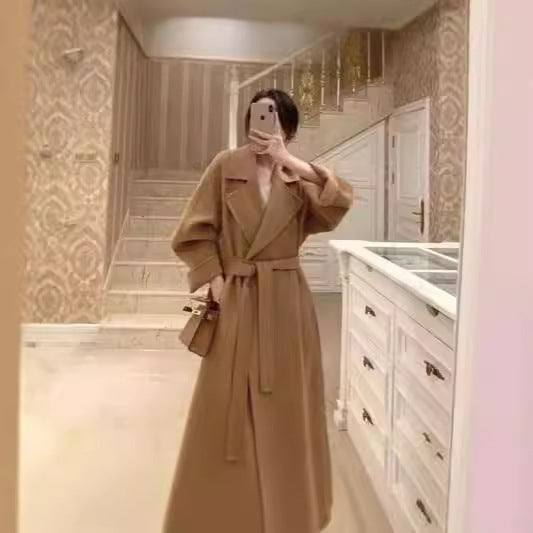 Small Wool Woolen Woolen Coat