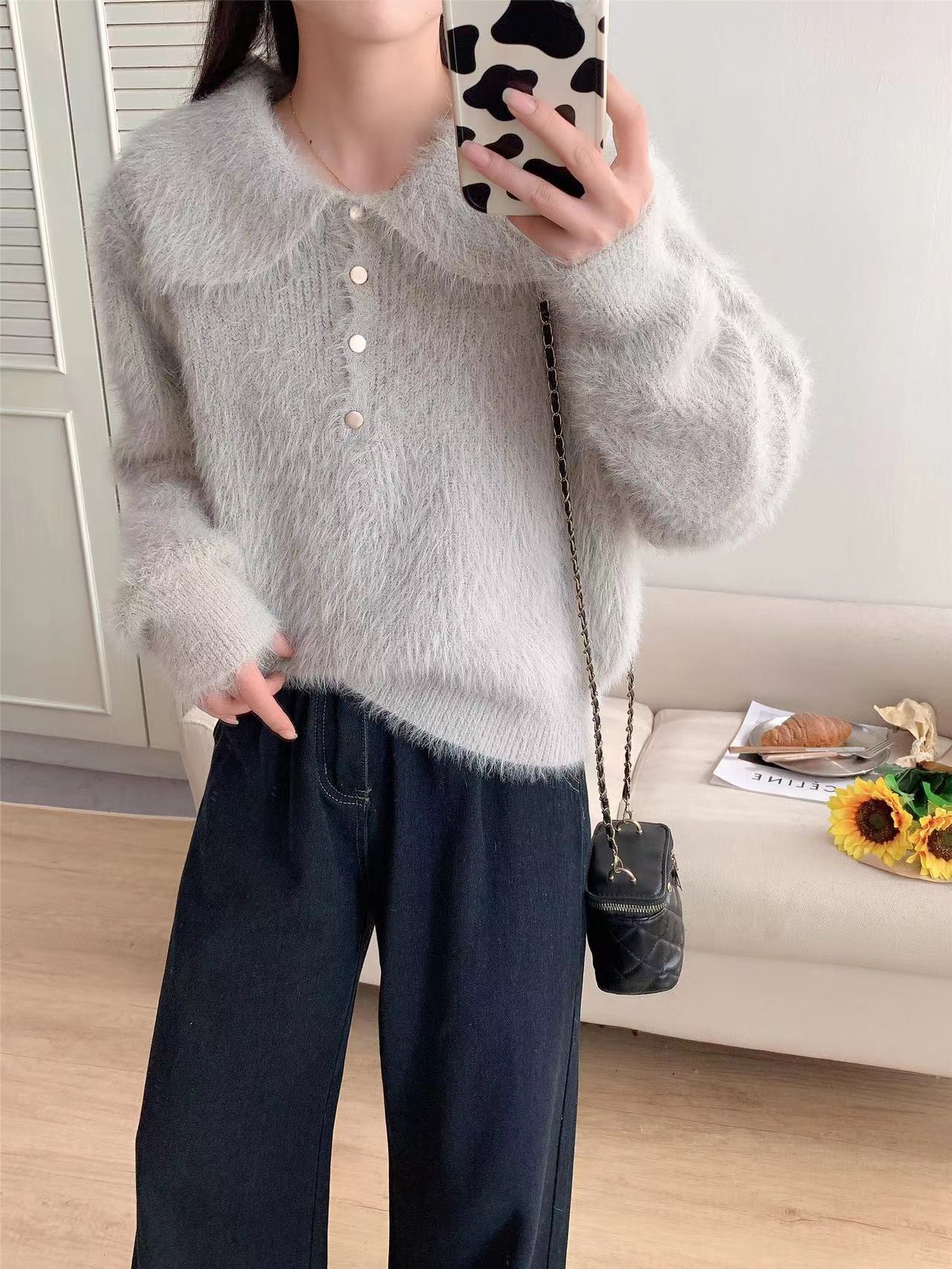 Loose Soft High-grade Sweater Top For Women