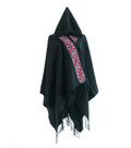 National wind shawl female hooded thick warm Yunnan tibet travel scarf hooded cloak cloak