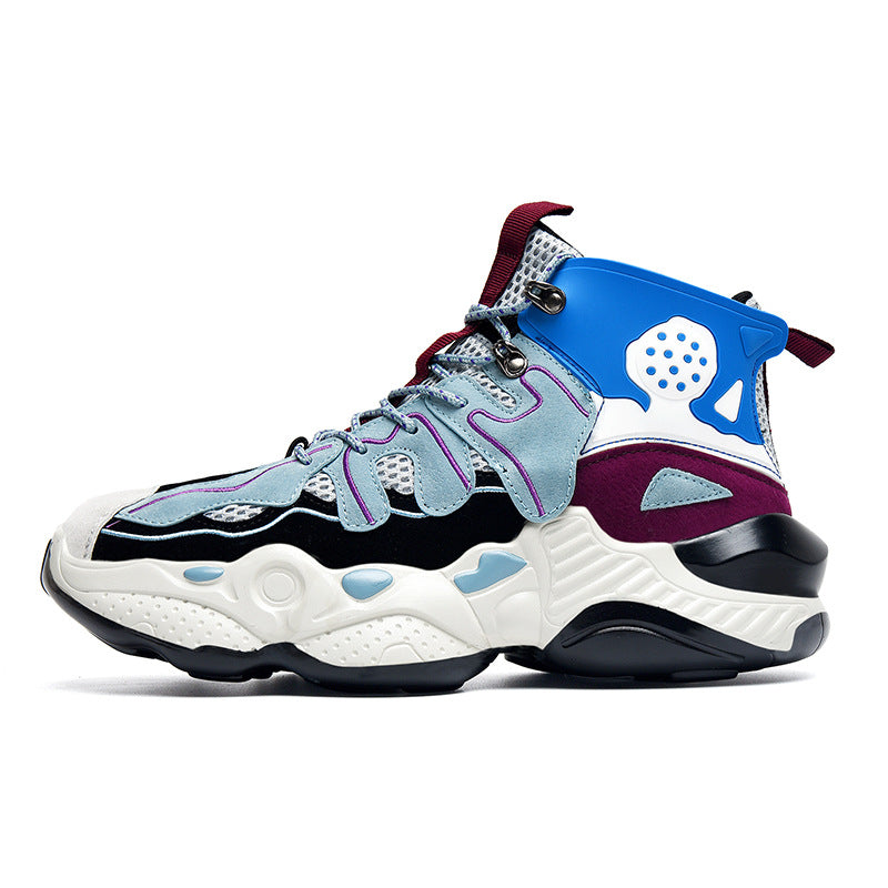 High-top street shooting student shoes men's trendy shoes