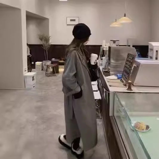 Small Wool Woolen Woolen Coat