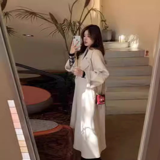 Small Wool Woolen Woolen Coat