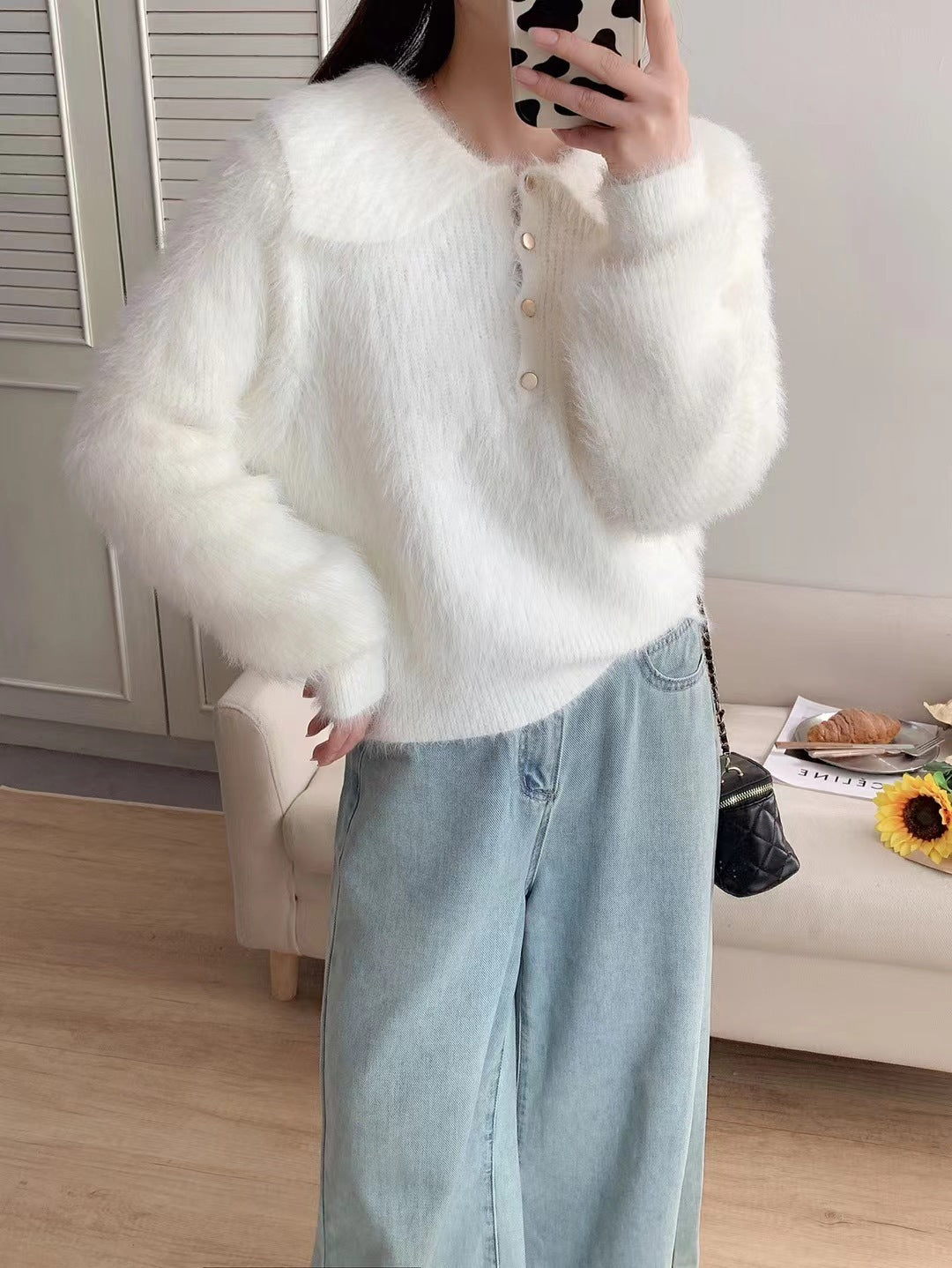 Loose Soft High-grade Sweater Top For Women