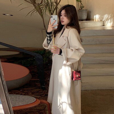 Small Wool Woolen Woolen Coat