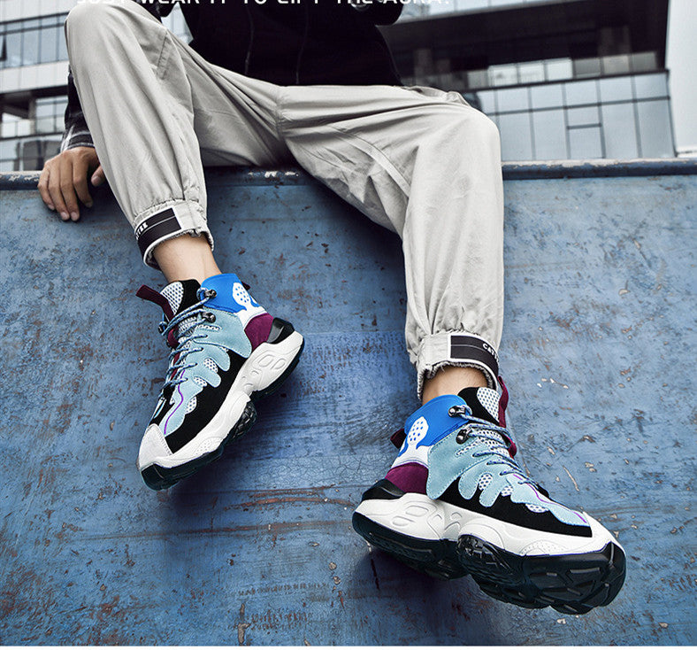 High-top street shooting student shoes men's trendy shoes