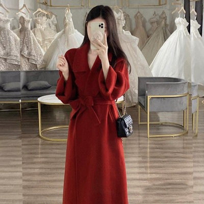 Small Wool Woolen Woolen Coat