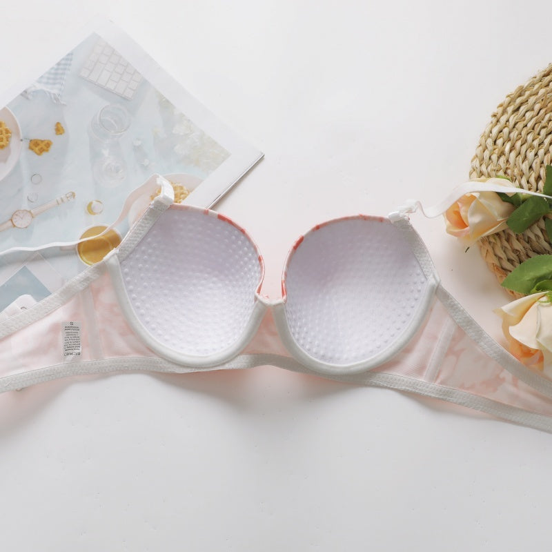 Women's Sweet Push-up Bra Set