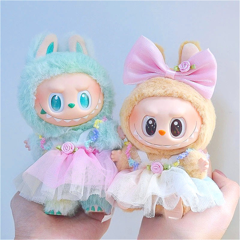 Multicolor Labubu Doll - 1 Pc for Creative Play