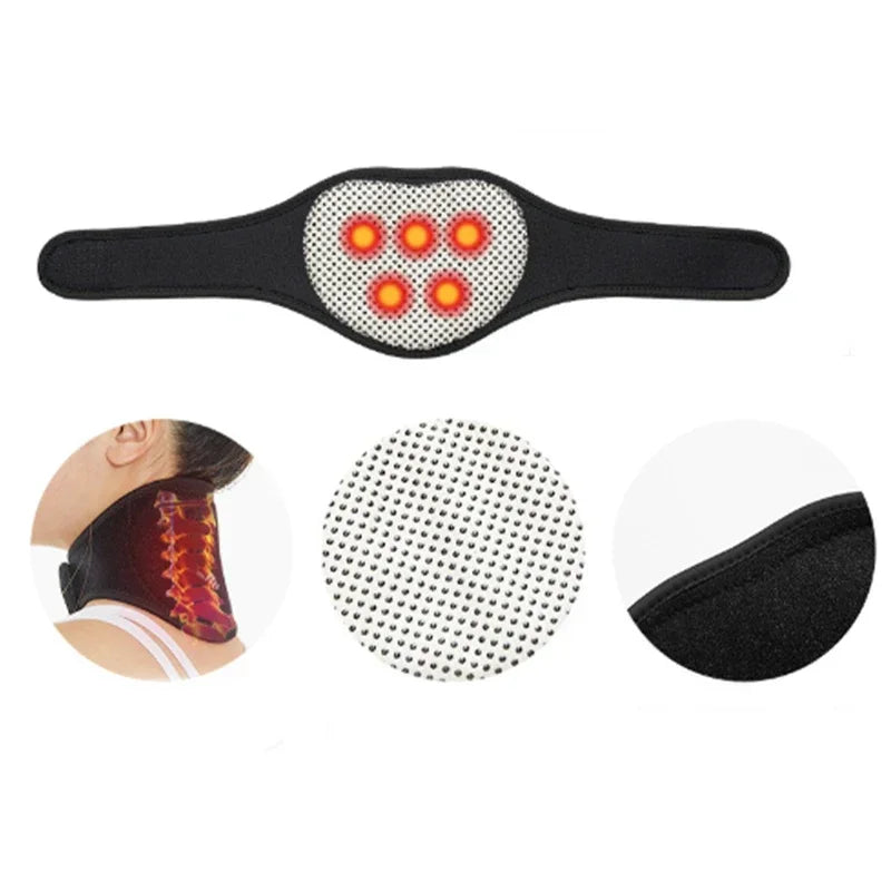 Tourmaline Magnetic Therapy Neck Massager infrared Self Heating