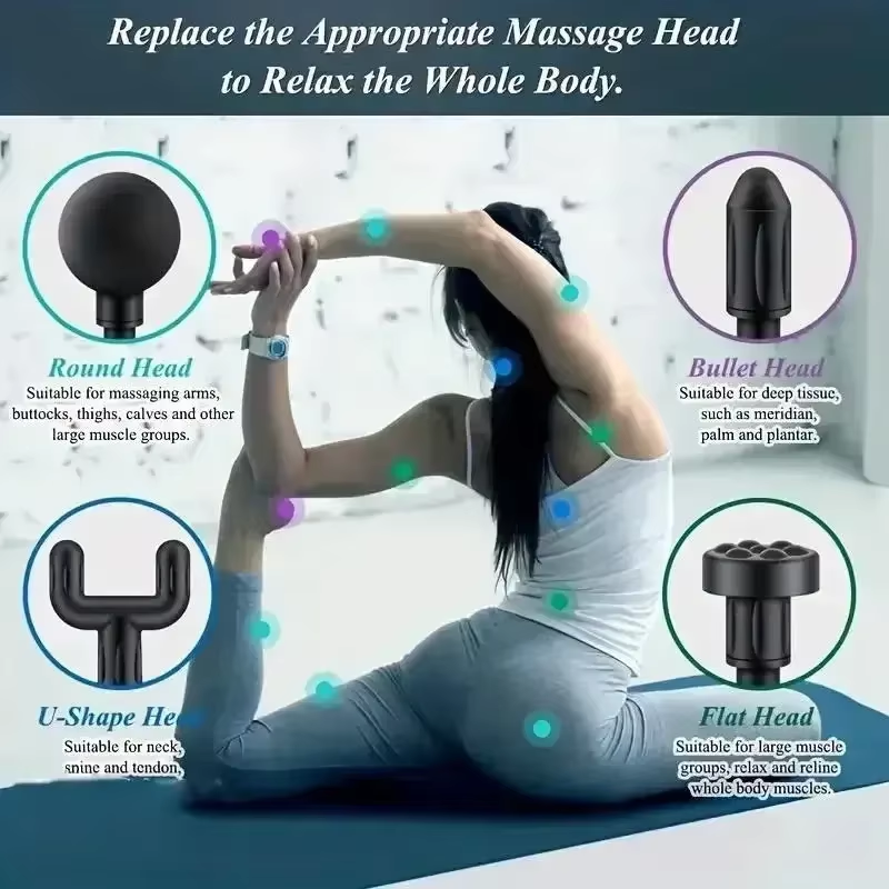 Fascia gun muscle relaxation massager