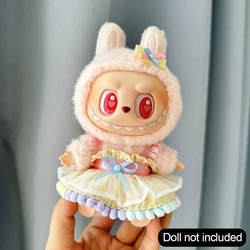 Multicolor Labubu Doll - 1 Pc for Creative Play