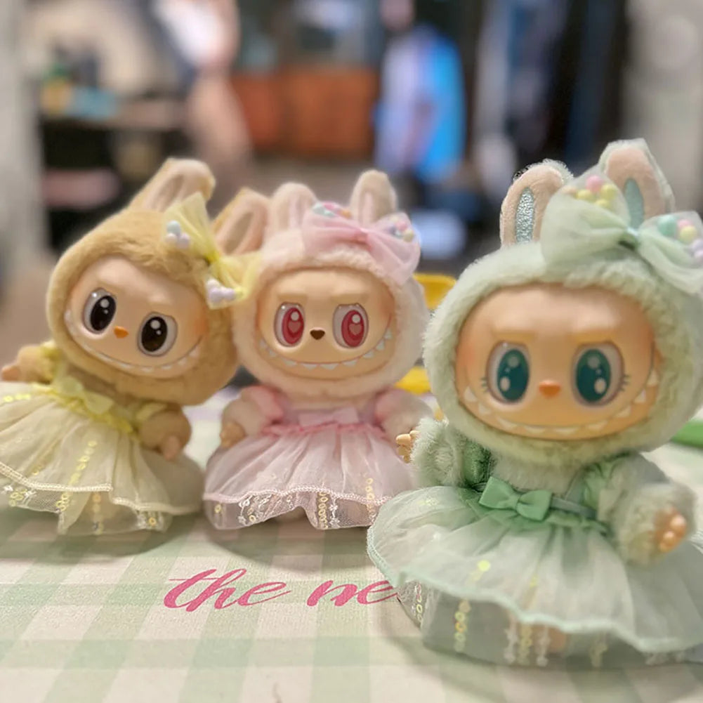 Multicolor Labubu Doll - 1 Pc for Creative Play
