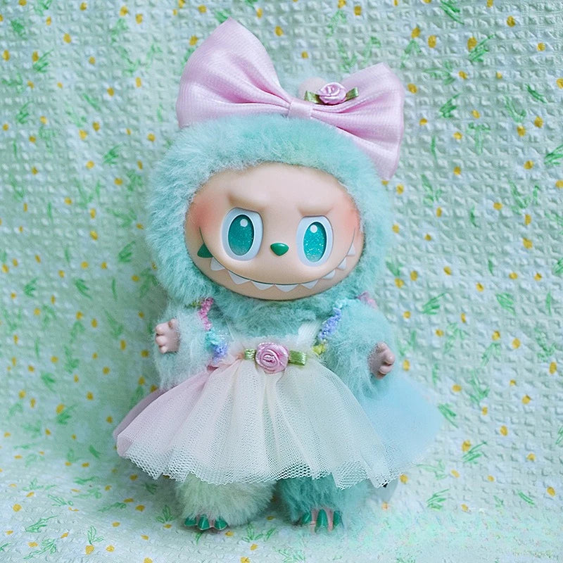Multicolor Labubu Doll - 1 Pc for Creative Play