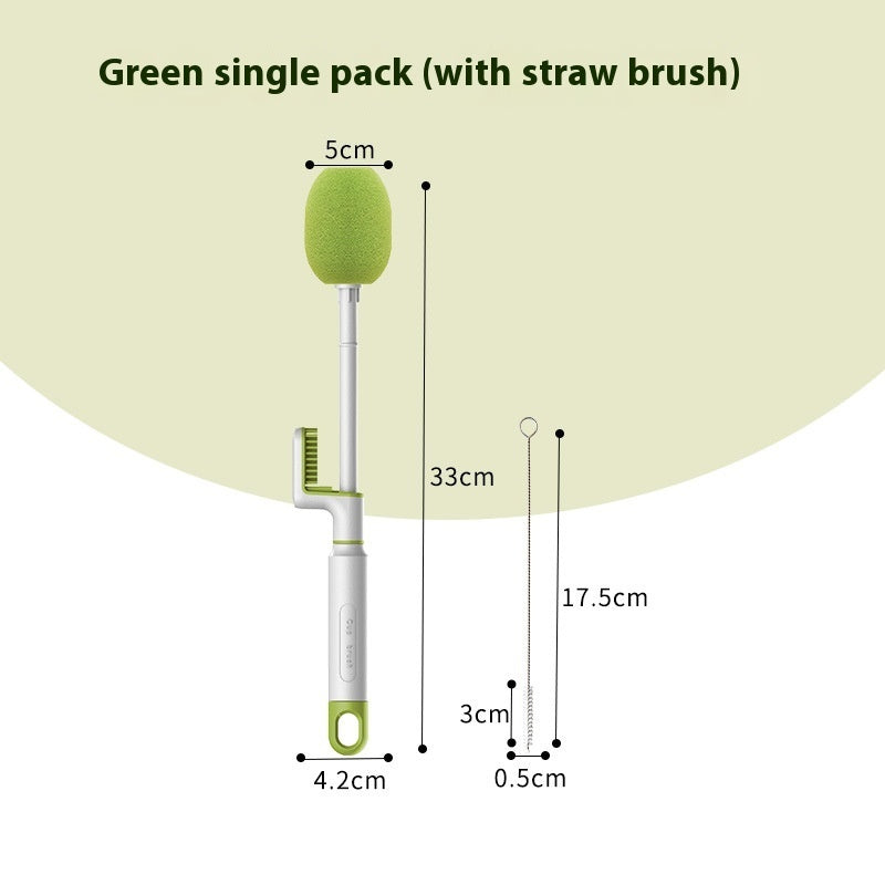 Long Handle Cup Brush Bottle Cleaning Kitchen Gadgets