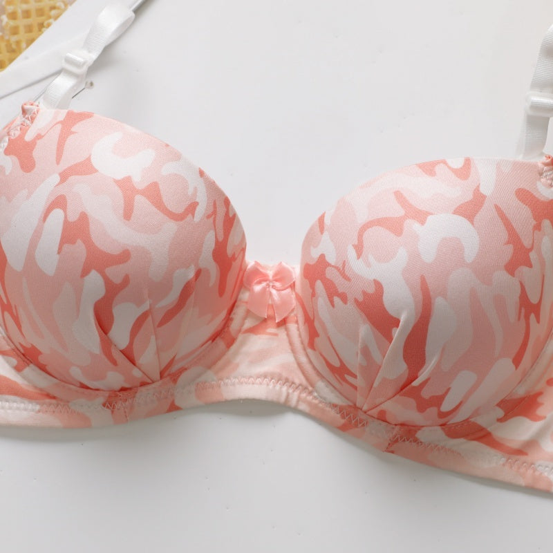 Women's Sweet Push-up Bra Set