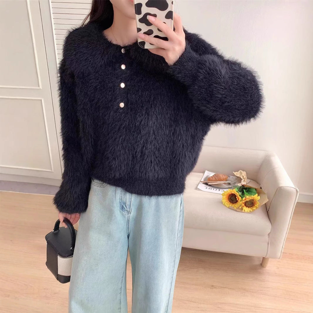 Loose Soft High-grade Sweater Top For Women