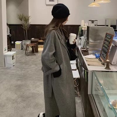 Small Wool Woolen Woolen Coat