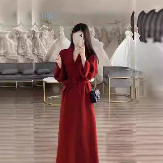 Small Wool Woolen Woolen Coat