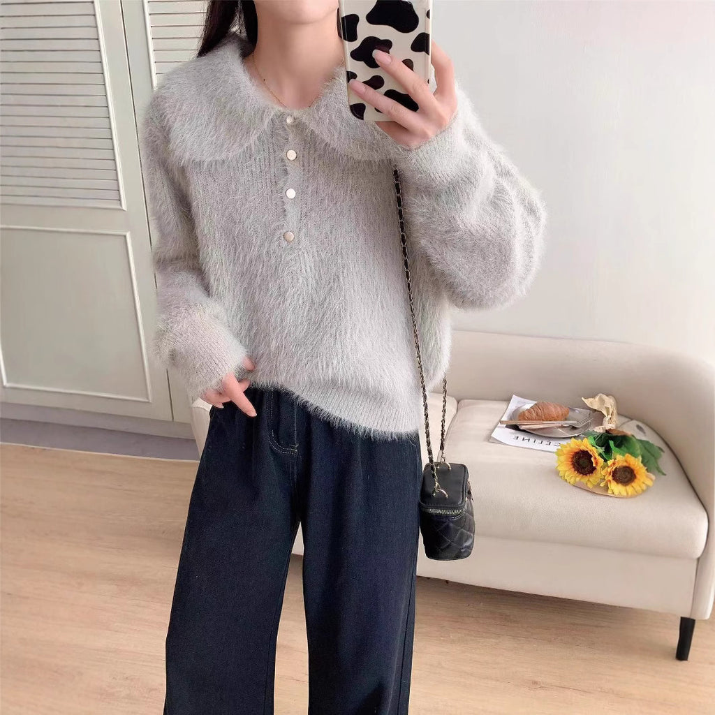 Loose Soft High-grade Sweater Top For Women