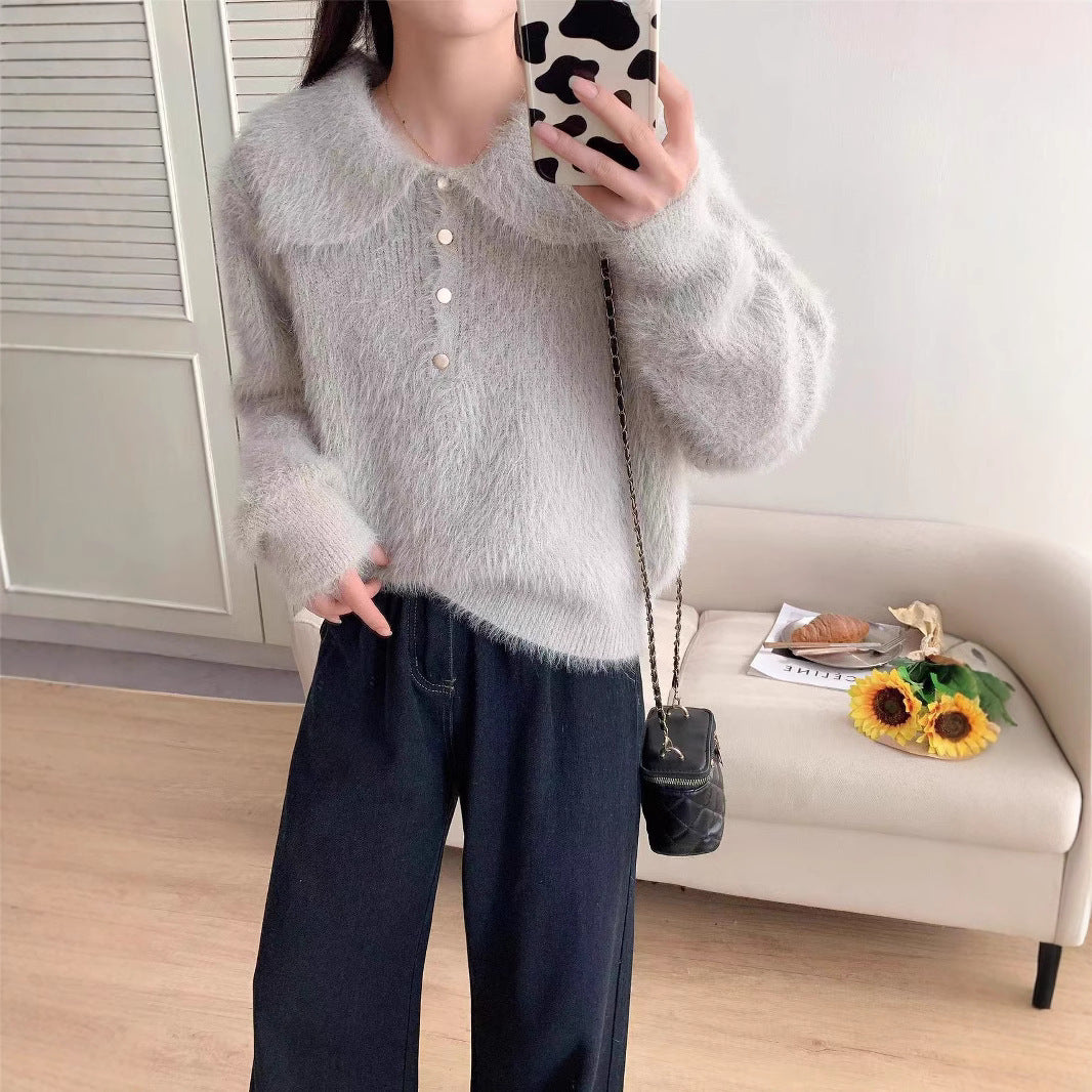 Loose Soft High-grade Sweater Top For Women