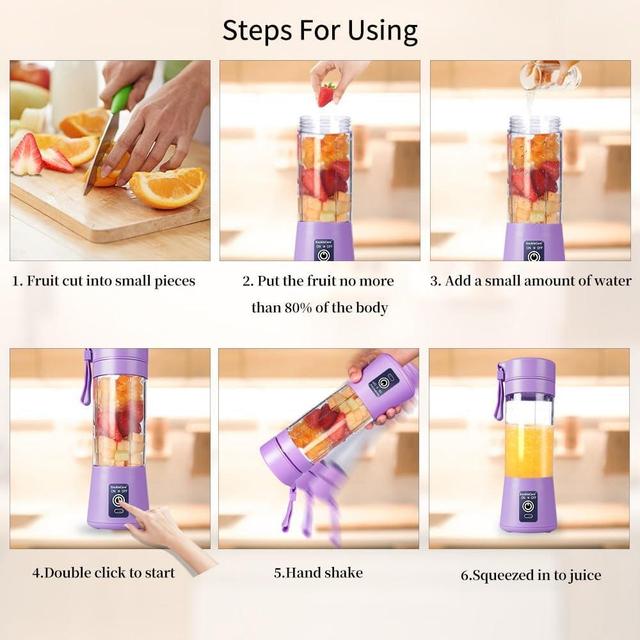 Multicolor Electric Juicer Blender